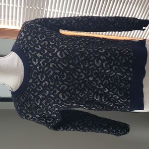 Zara print animal sweater